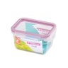 Potes Herméticos de Plástico Freshy 3 peças 537mL Roxo - Sanremo - 4