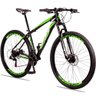 Bicicleta 29 Dropp Aluminum Preto+verde - 1