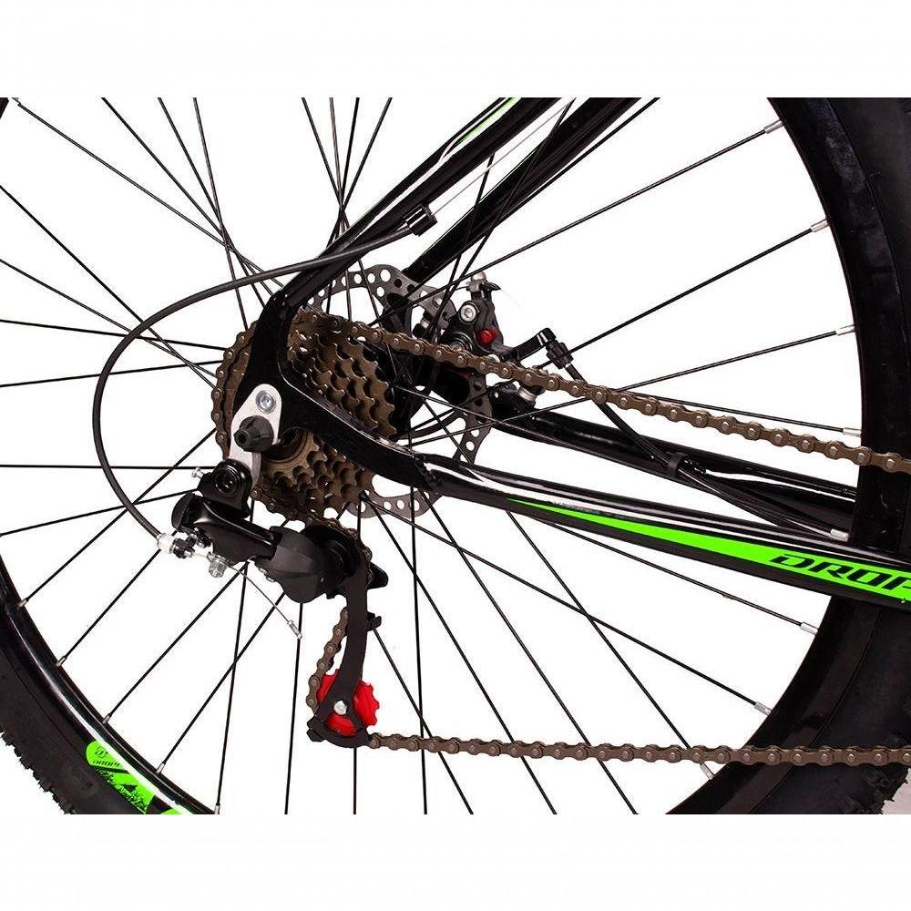 Bicicleta 29 Dropp Aluminum Preto+verde - 3