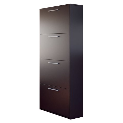 Sapateira Anne Preto - Moveisaqui