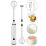 Misturador Bebidas Ovos Mini Mixer Fuê Portátil Elétrico Preto - Branco Branco - 3