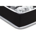 Ver imagem 3 de Cama Box Casal: Colchão Espuma D33 Luckspuma Supreme + Base CRC Suede Black(138x188)