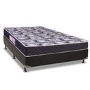 Ver imagem 1 de Cama Box Casal: Colchão Espuma D33 Luckspuma Supreme + Base CRC Suede Black(138x188)