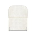 Ver imagem 1 de Cabeceira Cama Box Solteiro 100 Cm Estofada Revestida em Bouclé Orgânica