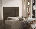 Ver imagem 1 de Painel Cama Box Prime Solteiro 0,90 Ferrari Cor Marrom