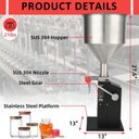 Ver imagem 3 de Takywep Máquina de Enchimento Manual 5-50ml com Tanque de 10l