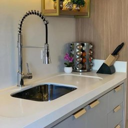 Puxador Alça de Sobrepor Dourado 128mm para Móveis Armários Cômodas Torralba Pv22 - 2