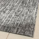 Ver imagem 4 de Tapete Passadeira Trellas Macau Preto Antiderrapante Ideal para Sala Quarto Decoração Moderna Poliés
