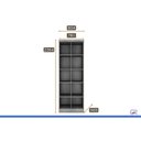 Ver imagem 3 de Guarda Roupa Closet Modulado Casal 2 Ptas Rizon Cinam N. Horizonte
