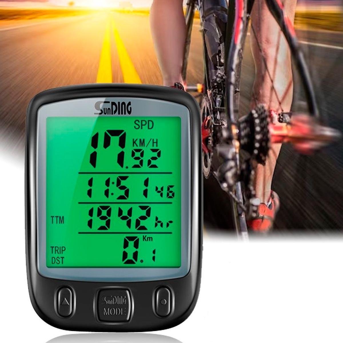 Computador Ciclismo Digital Iluminação Led e À Prova D'água - 10