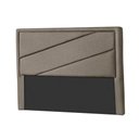 Ver imagem 1 de Cabeceira Cama Box Estofada King Oxford Suede Bege - Probel
