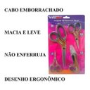 Ver imagem 4 de Kit De Tesouras Profissionais 4 Medidas Westpress Premium