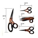 Ver imagem 6 de Kit De Tesouras Profissionais 4 Medidas Westpress Premium