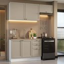 Ver imagem 1 de Armário de Cozinha Compacta 180 Cm Branco/crema Vik Madesa 02