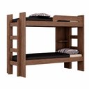Ver imagem 2 de Beliche Safira 100% MDF com Prateleira Mais Móveis