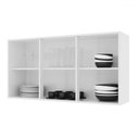 Ver imagem 2 de Armário Aéreo Cozinha 120 Cm 3 Portas 6123.23 Branco - Indékes