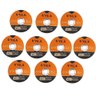 Kit Disco de Corte Aço Inox 115x22mm C/ 10pçs - Vila - 1