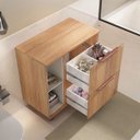 Ver imagem 2 de Gabinete Lívia 78cm com Pés - Fabribam Gabinetes