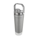 Ver imagem 1 de Garrafa Térmica Inox 700ml Parede Dupla Cinza para Suplemento