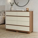 Ver imagem 3 de Cômoda 8 Gavetas Apolo