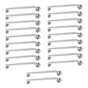 Ver imagem 1 de Alça de Apoio Inox Barra 80cm Kit 20 Unidades Idoso Deficiente Segurança Resistente Banheiro Box Qua