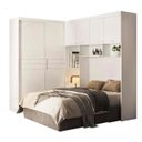 Ver imagem 2 de Guarda Roupa Armário de Casal com 6 Portas para Cama Box Branco