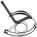 Ver imagem 2 de Cadeira de Balanço em Alumínio - Jardim, Área externa, Decoração - Preto