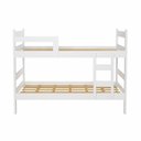 Ver imagem 3 de Beliche Solteiro Prisma Plus Branco MDF