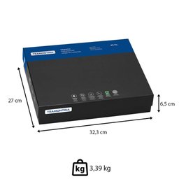 Faqueiro Tramontina Mônaco Aço Inox com Facas de Mesa Forjadas Acabamento Brilho 42 Peças - 2