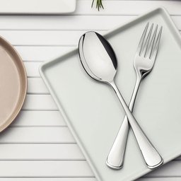 Faqueiro Tramontina Mônaco Aço Inox com Facas de Mesa Forjadas Acabamento Brilho 42 Peças - 5