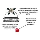 Ver imagem 3 de Porta Shampoo Rústico em Ferro:branco