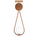 Ver imagem 4 de Arandela Luminária Gota Globo 12 Cm Moderno Cobre Fosco Bf Decor Arandela Gota Globo 12