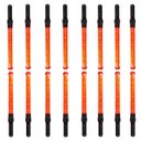 Ver imagem 1 de Bastao Sinalizador Kit 16 Unidades Manobrista Estacionamento Transito Obra Rua Estrada Avenida Aerop