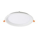 Ver imagem 4 de Kit 3 Painel de Led Redondo Embutir Recuado 24w Bivolt Taschibra 6500k Frio