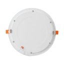 Ver imagem 6 de Kit 3 Painel de Led Redondo Embutir Recuado 24w Bivolt Taschibra 6500k Frio