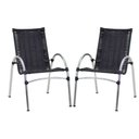 Ver imagem 1 de 2 Cadeiras Giovana em Alumínio para Cozinha, Área, Jardim Trama Original