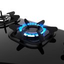 Ver imagem 3 de Cooktop 5 Bocas a Gás Mueller G4 com Mesa de Vidro Temperado Preto Bivolt