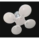 Ver imagem 2 de Lâmpada Led Pétala Dobrável Potente Escritório Salão Cozinha Snel Home