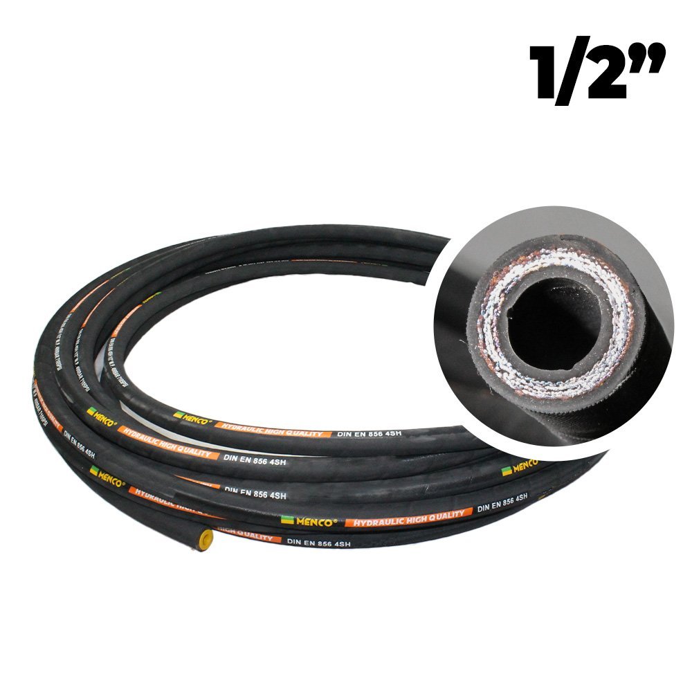 Mangueira Hidráulica de Alta Pressão 4sh 3/4 Pol 6090lbs 20mt - 4