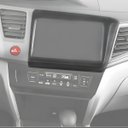 Ver imagem 2 de Moldura Painel Central 2 Din Som Dvd Civic 2012 À 2016 Cinza S/m 12/16 Civic 2d Cinza