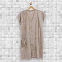 Ver imagem 1 de Roupão de Hidro Grande sem Manga - Catran Branco