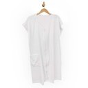 Ver imagem 2 de Roupão de Hidro Grande sem Manga - Catran Branco