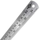 Ver imagem 4 de Réguas Escala de Aço Inoxidável 100cm 60cm e 30cm BRASFORT