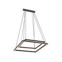 Ver imagem 3 de Lustre Pendente Newline Fit Led 748 Bivolt Preto 3000k Luz Amarela