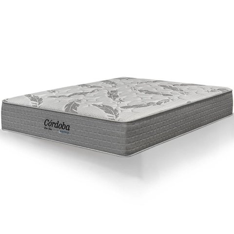 Colchão King Size Córdoba Molas Ensacadas Duo Face 193x203x32cm - Macio