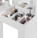 Ver imagem 4 de Escrivaninha De Canto Com Camarim Jade Preto - Ninho Decor