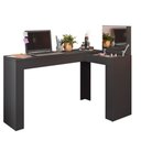 Ver imagem 2 de Escrivaninha De Canto Com Camarim Jade Preto - Ninho Decor