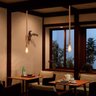 Luminaria Pendente Corda Sisal Retro Kit 5 Uni Decoraçao Iluminaçao Casa Restaurante Loja Quarto Sal - 6