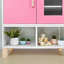 Ver imagem 5 de Módulo Crescer Cozinha Infantil com Geladeira - Rosa