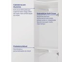 Ver imagem 5 de Guarda Roupa Planejado de Canto Obliquo 1 Porta Hera CabeCasa MadeiraOriginals Branco Algodão